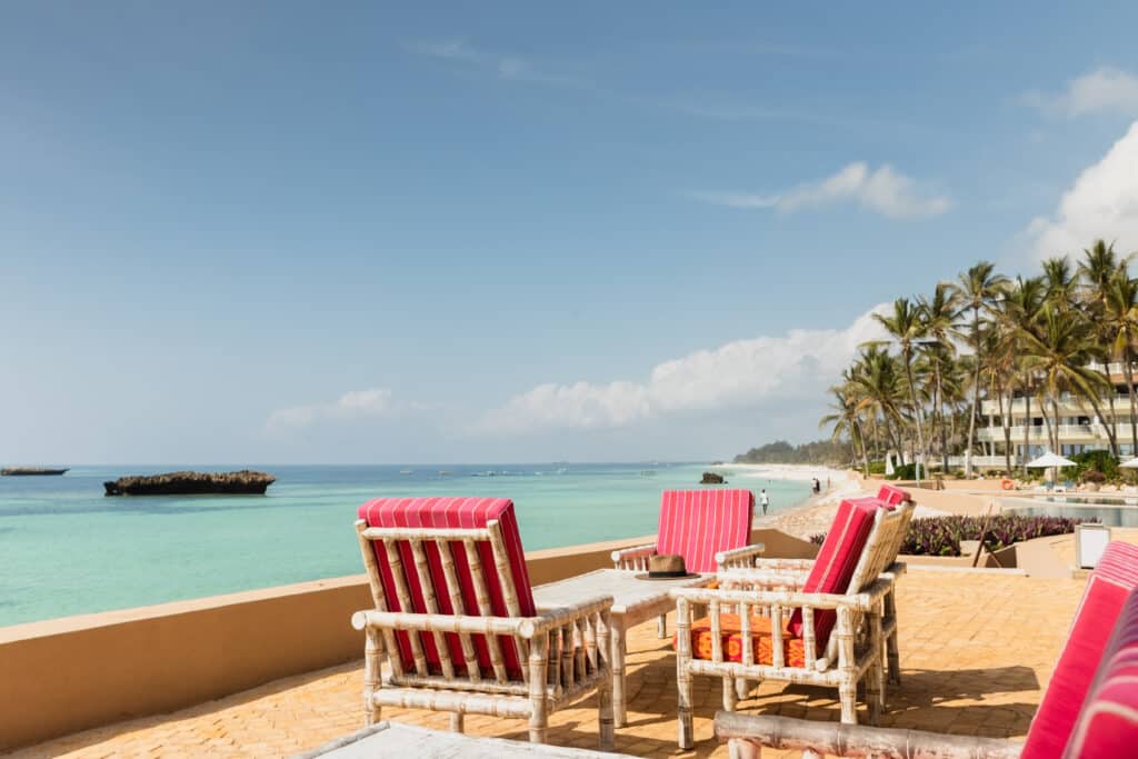 Cocktails with ocean view 1