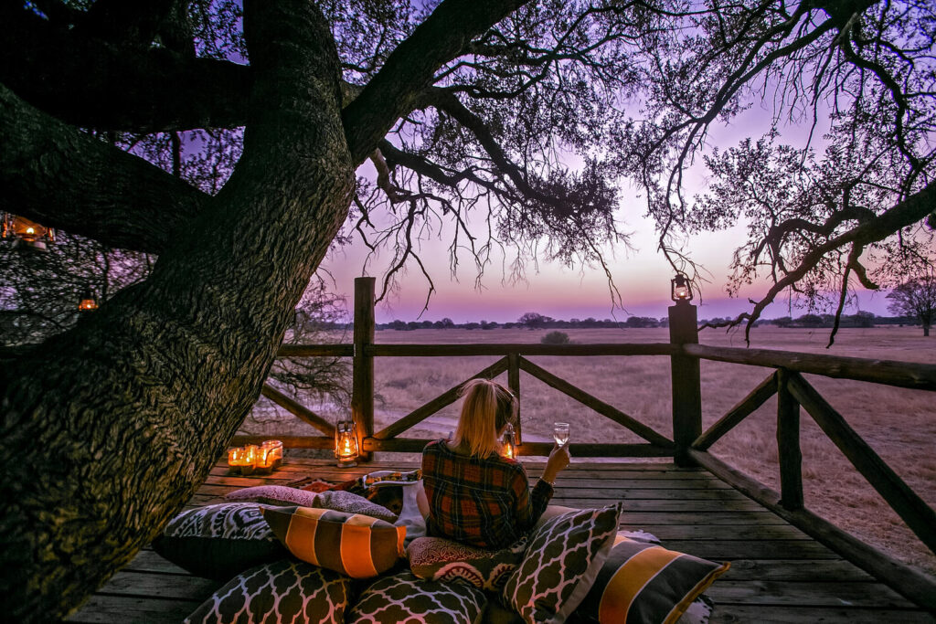 Dove s Nest Treehouse Sunset