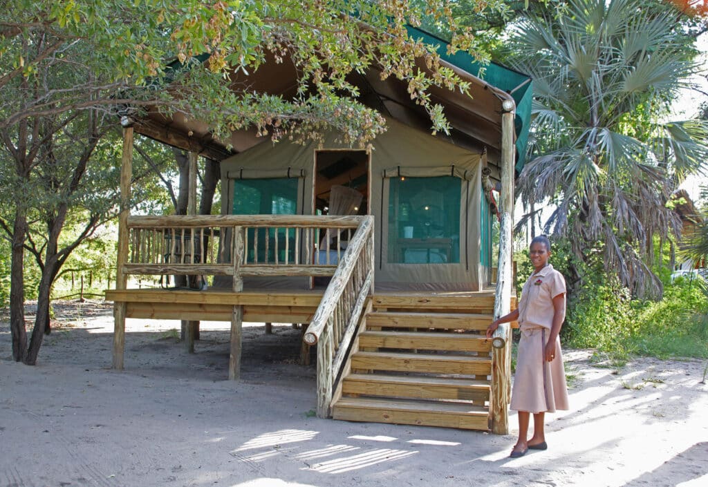 Luxury Safari tents Nata Lodge