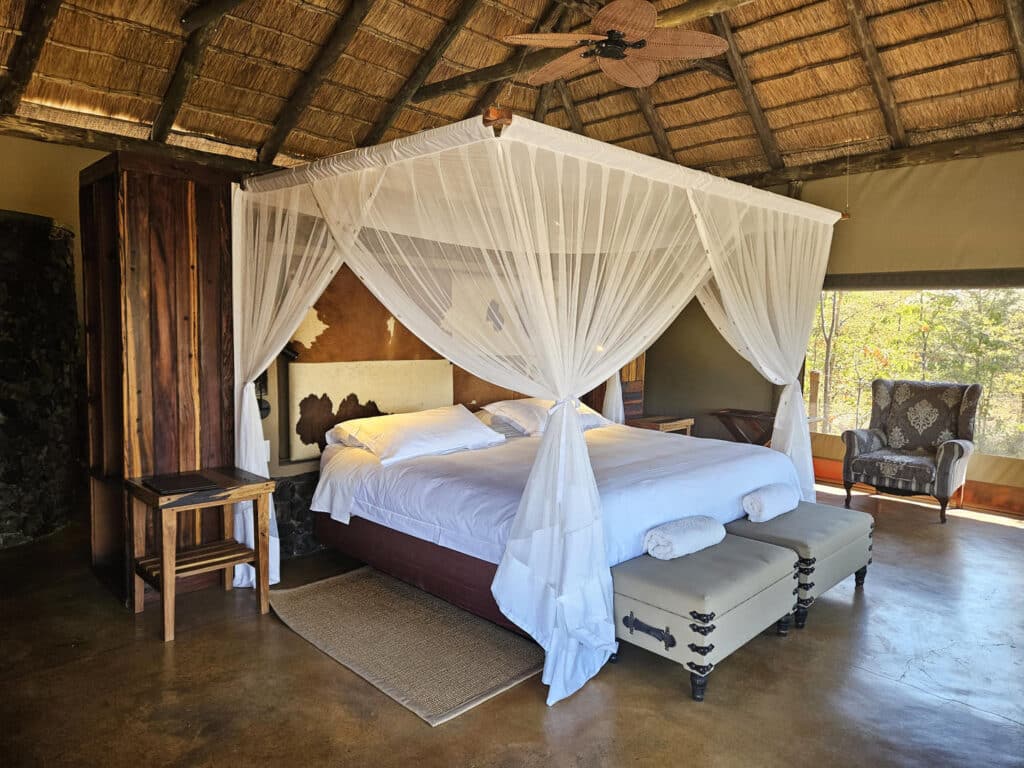 Tented suite Bedroom