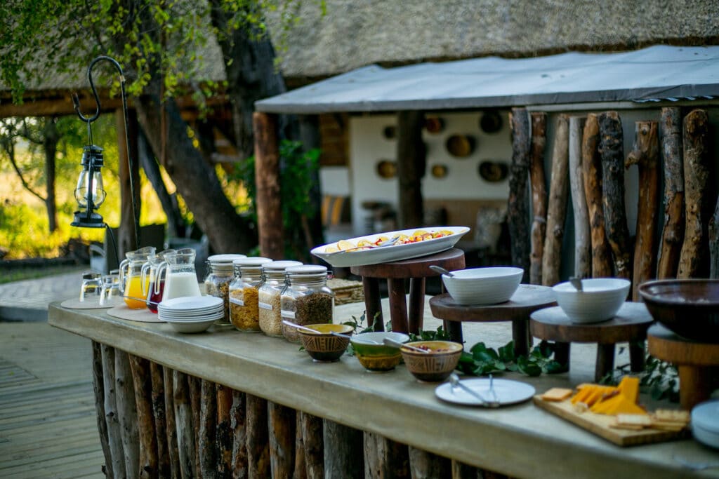 The Hide breakfast buffet