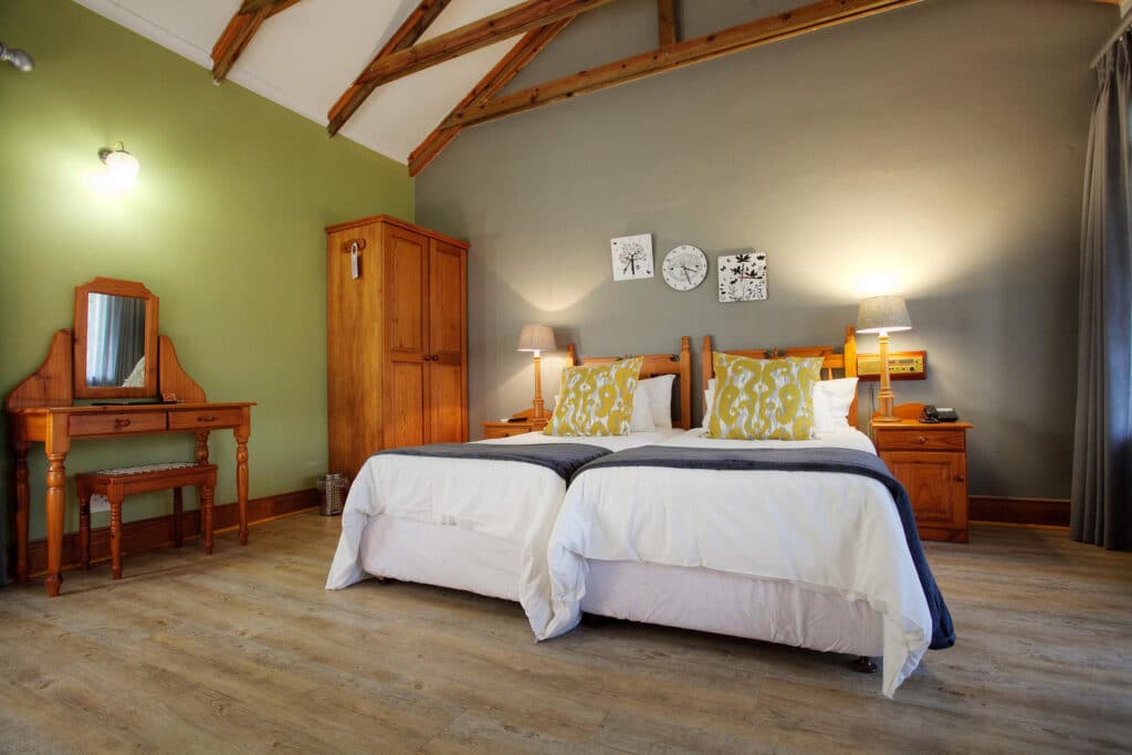 Village Room interior twin beds