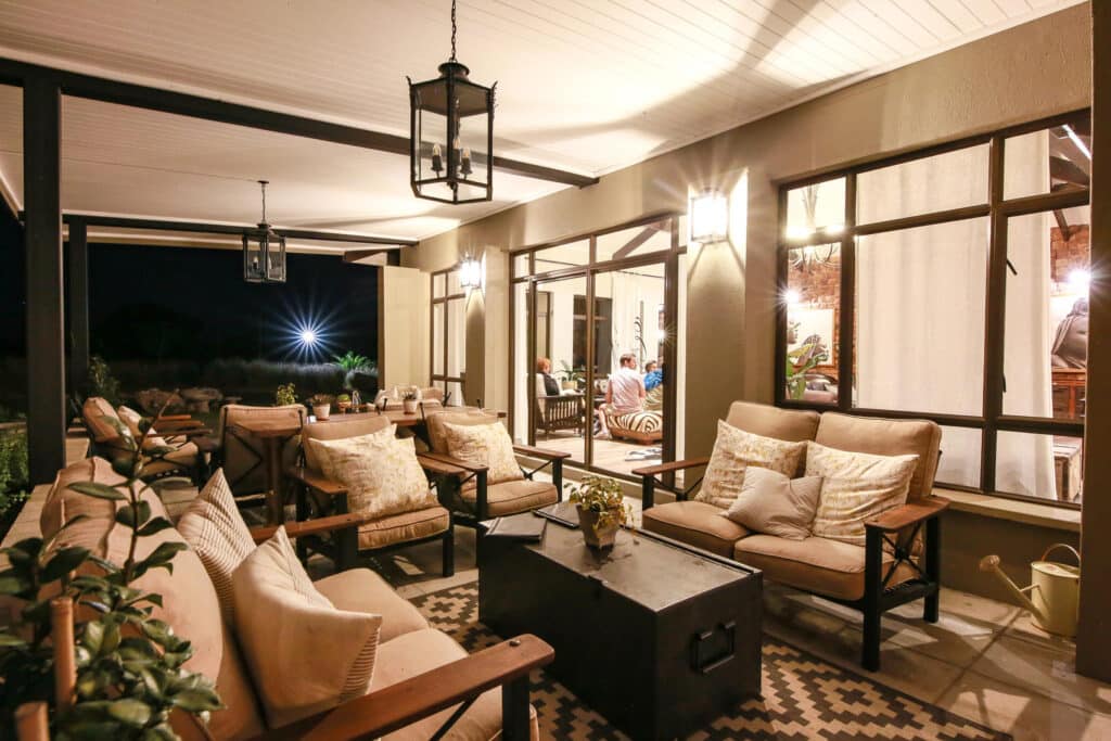 Eagles Rest outside Lounge Area