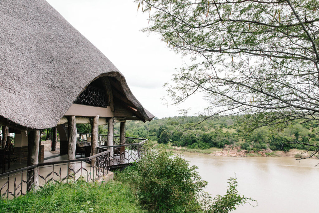 The Main Lodge View of the Save River into Gonarezhou National Park