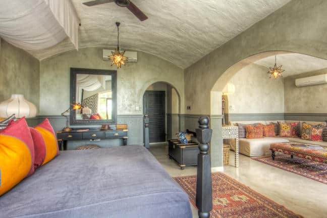 chobe game lodge suite main bedroom