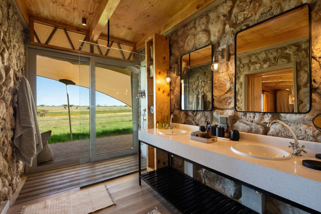 Asilia Africa Namiri Plains Retreats Bathroom Interior