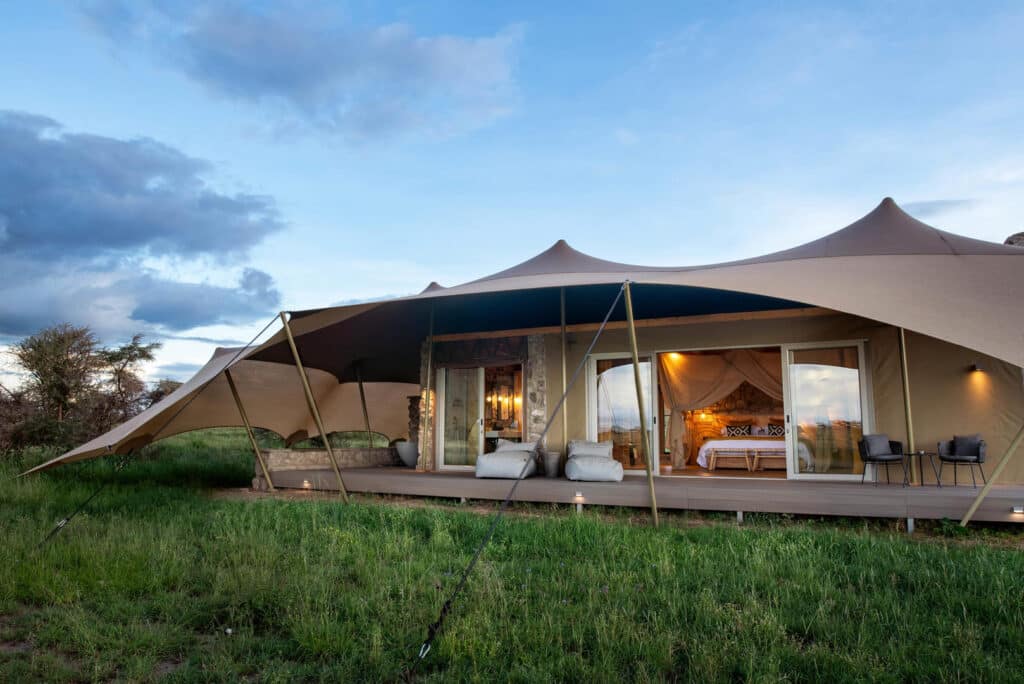 Asilia Africa Namiri Plains Retreats Bedroom Exterior