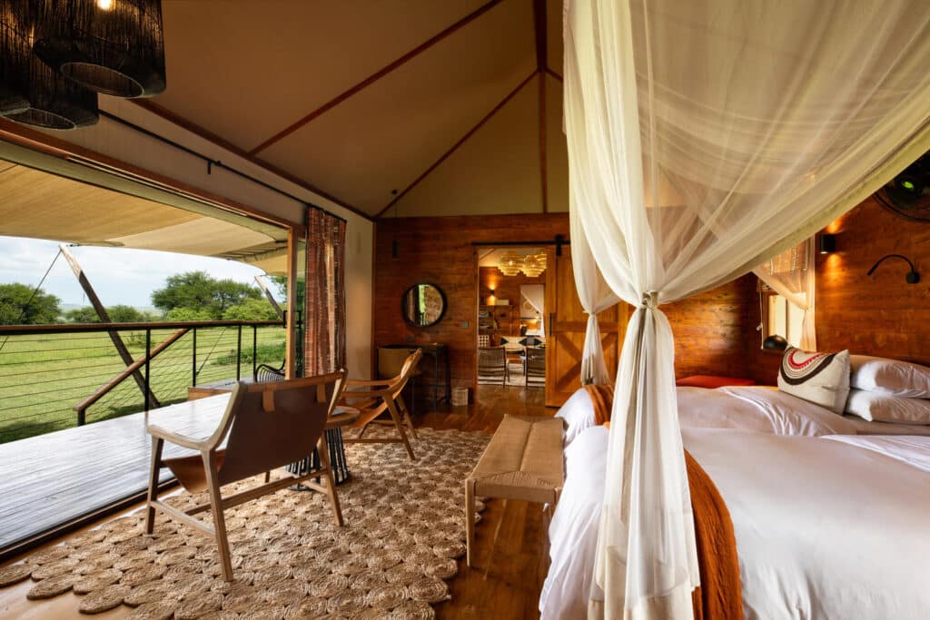 Asilia Africa Sayari Retreat Bedroom