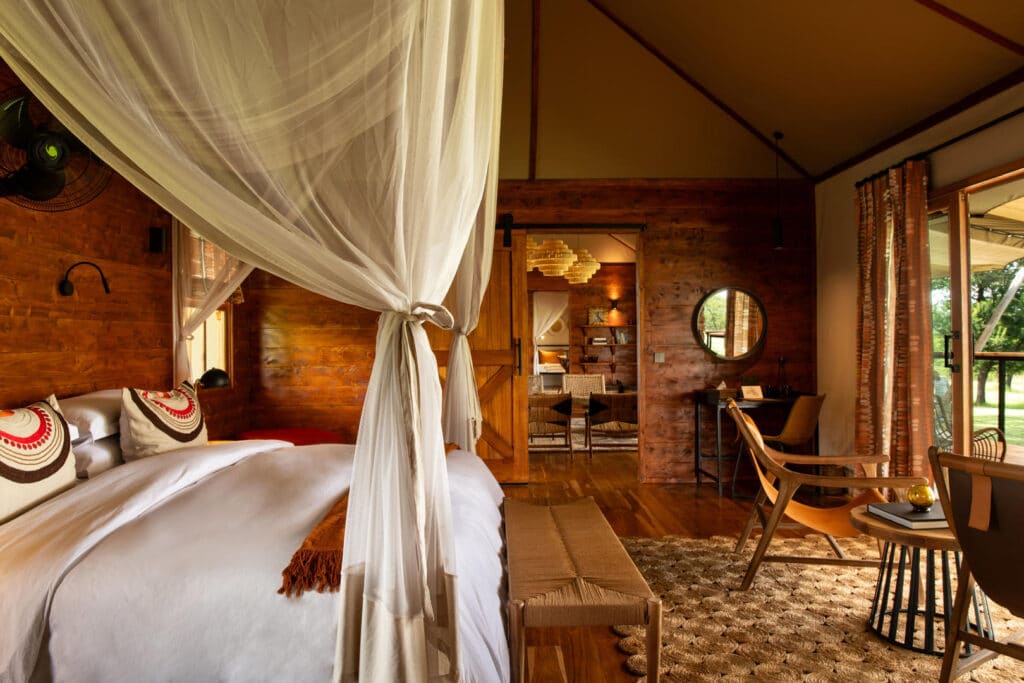 Asilia Africa Sayari Retreat Bedroom