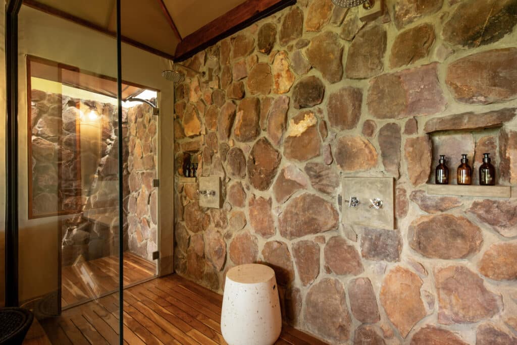 Asilia Africa Sayari Retreat Indoor Shower
