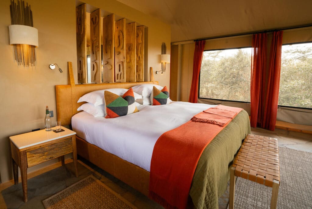 Naboisho Camp Double Tent Interior