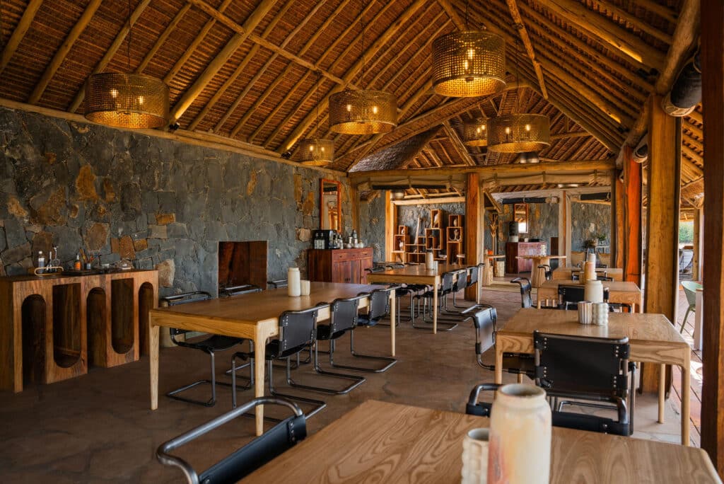 Naboisho Camp Main Area Dining