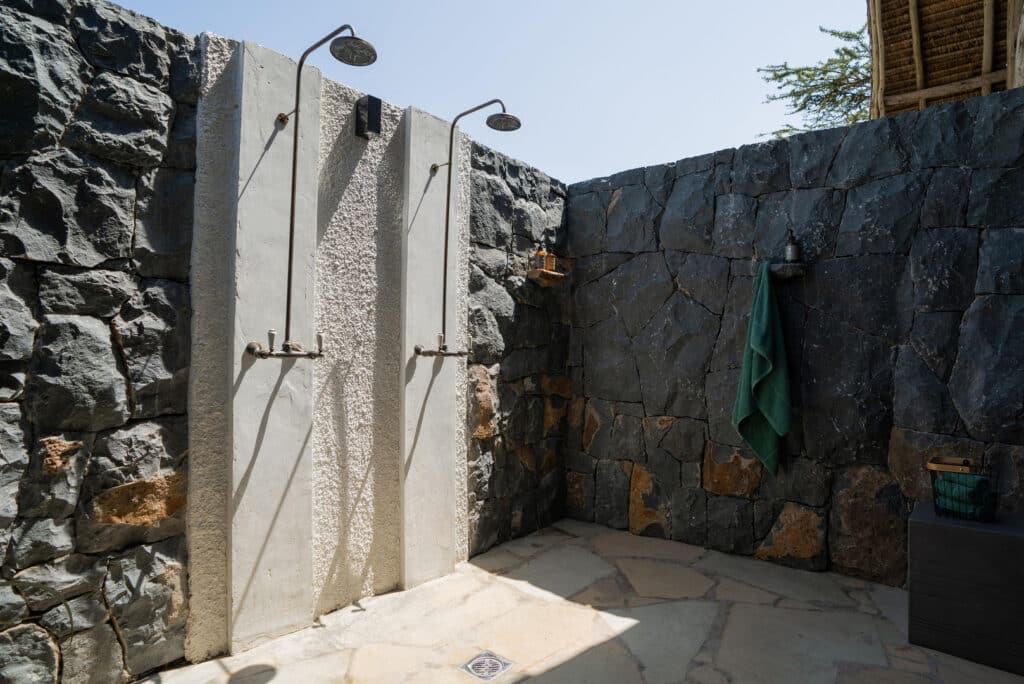 Naboisho Camp Outdoor Shower