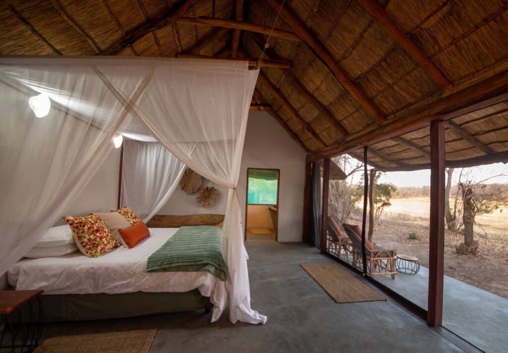 nanzhila lake campchalet accommodation kafue national park