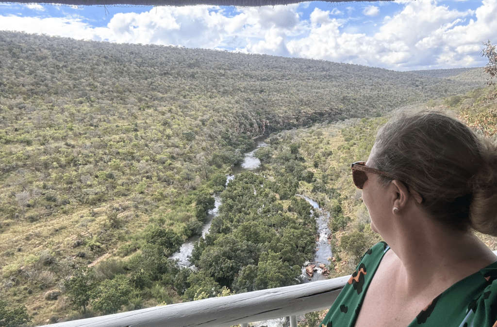 Views from Clifftop ExclusiveSafari Lodge in Welgevonden Game Reserve